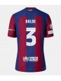 Barcelona Alejandro Balde #3 Domácí Dres pro Dámské 2023-24 Krátký Rukáv